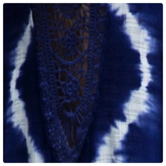 $25 auction start 140 ❤️Pretty tie dye airy kimono - Picture 6 of 7